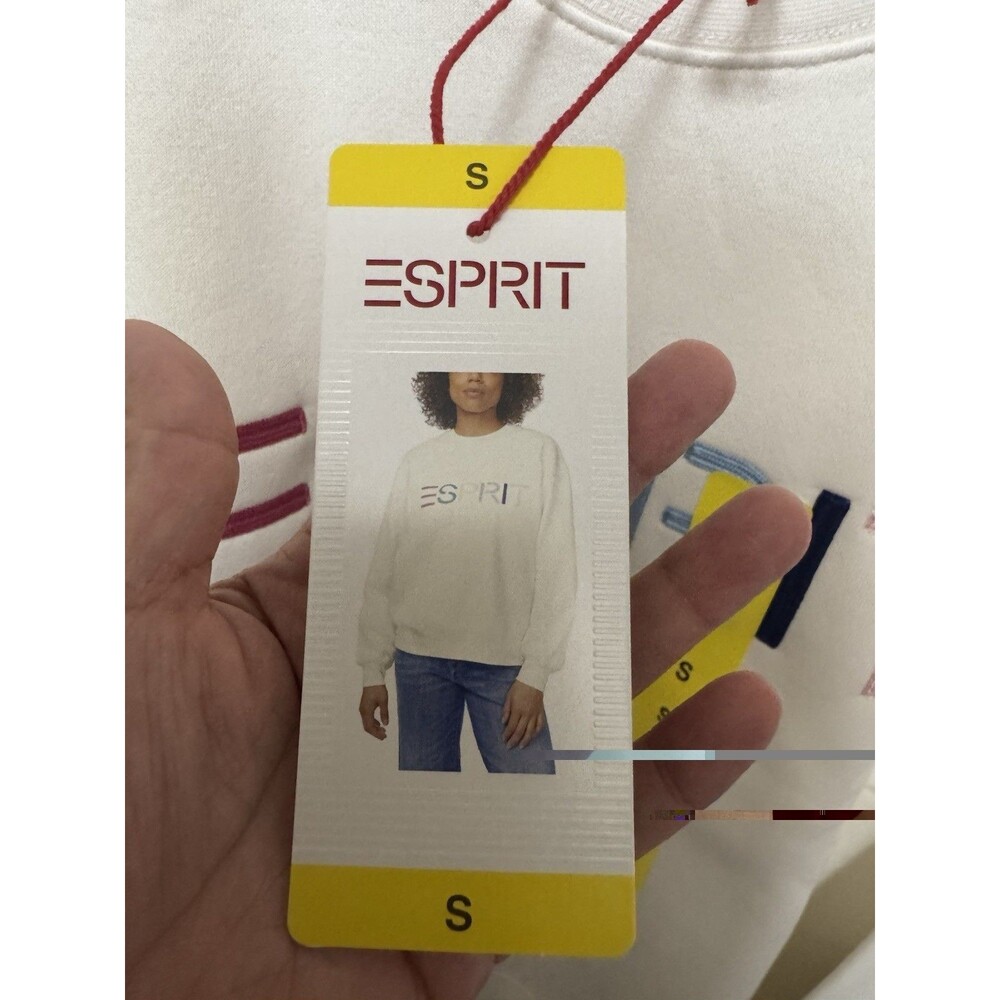 NWT Costco Esprit Women's Logo Crew Neck Pullover Sweatshirt | Set of 3 | Size S - Picture 4 of 13